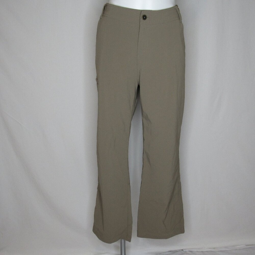 Royal Robbins Beige Cargo Nylon Stretch Hiking Pants Roll Button 28" Women's 10